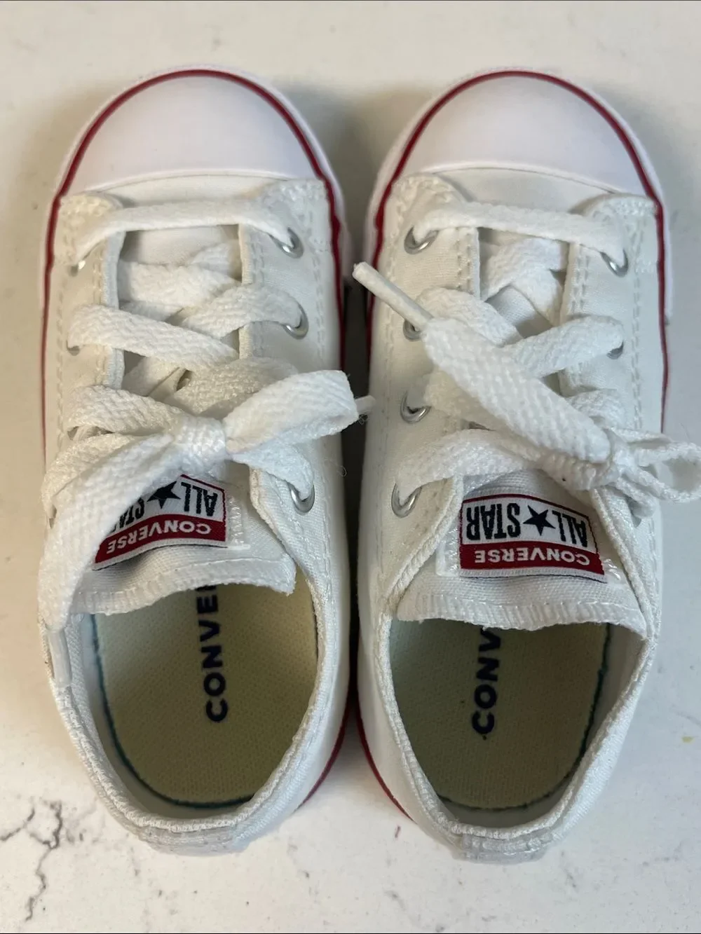 (Infant) Converse Chuck Taylor All Star Ox 'Optic White' 7J256 Size 9